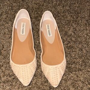 Steve Madden Cream Women's Flats